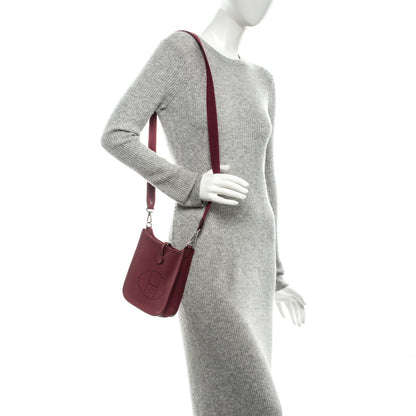 Hermes Epsom Evelyne TPM Rouge Grenat 2 of 7