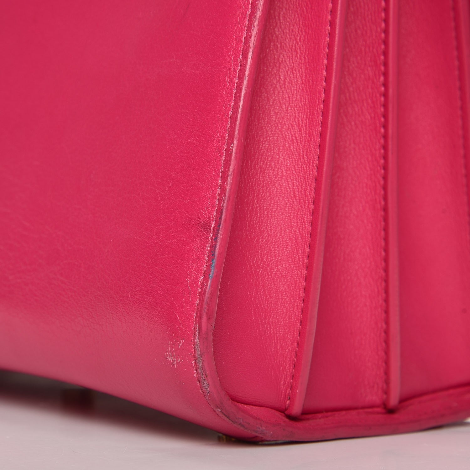 Saint Laurent Calfskin Small Sac De Jour Bubblegum 18 of 23