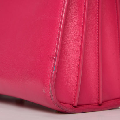 Saint Laurent Calfskin Small Sac De Jour Bubblegum 18 of 23