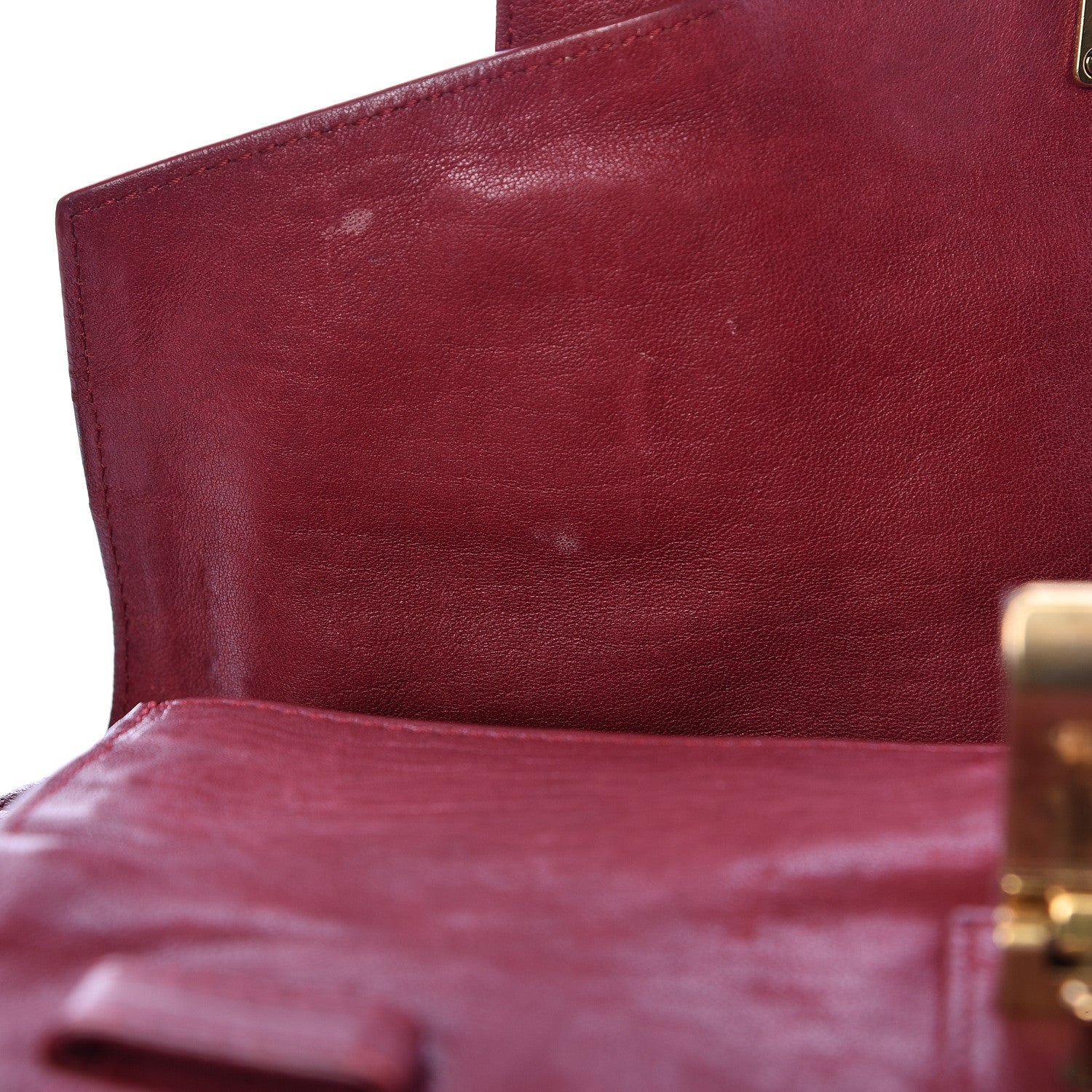 Proenza Schouler Lambskin Medium PS1 Satchel Chianti 17 of 18