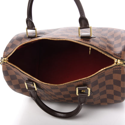 Louis Vuitton Damier Ebene Speedy Bandouliere 30 5 of 10