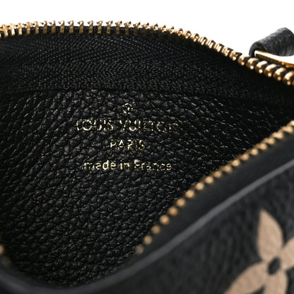 Louis Vuitton Empreinte Monogram Giant Key Pouch Black Beige 6 of 6