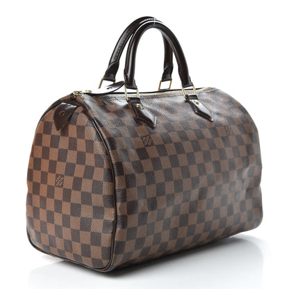 Louis Vuitton Damier Ebene Speedy 30 3 of 17