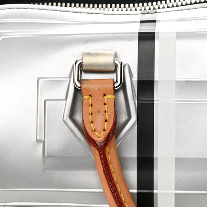 Louis Vuitton Epi Spaceship Embossed Speedy 25 Silver 13 of 15