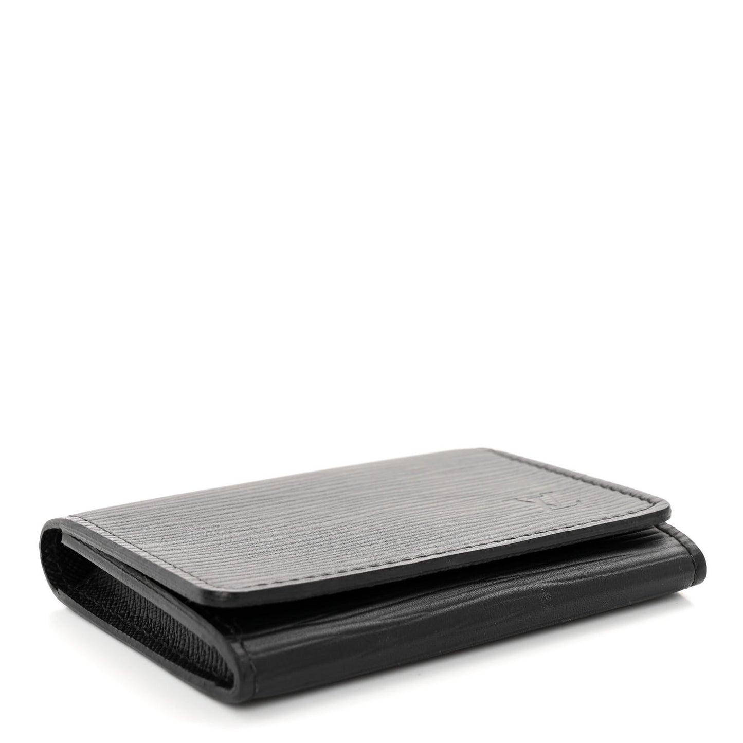 LOUIS VUITTON Epi Business Card Holder Black