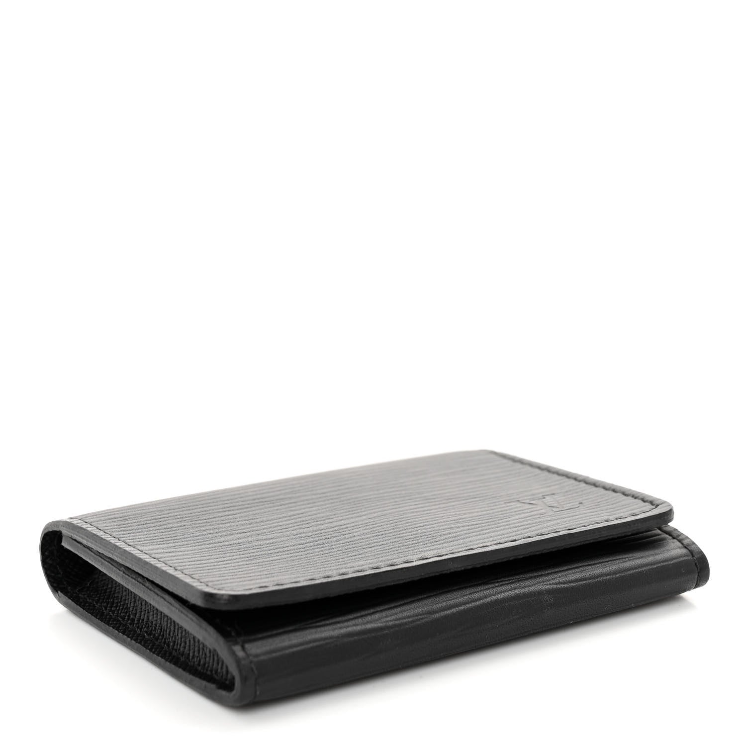 Louis Vuitton LOUIS VUITTON Epi Business Card Holder Black 4 of 6
