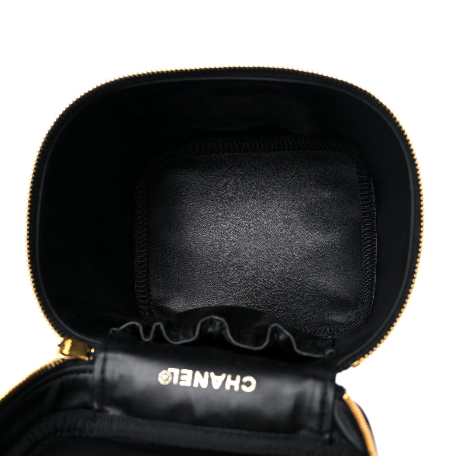 Chanel Caviar Vanity Cosmetic Case Black 5 of 10