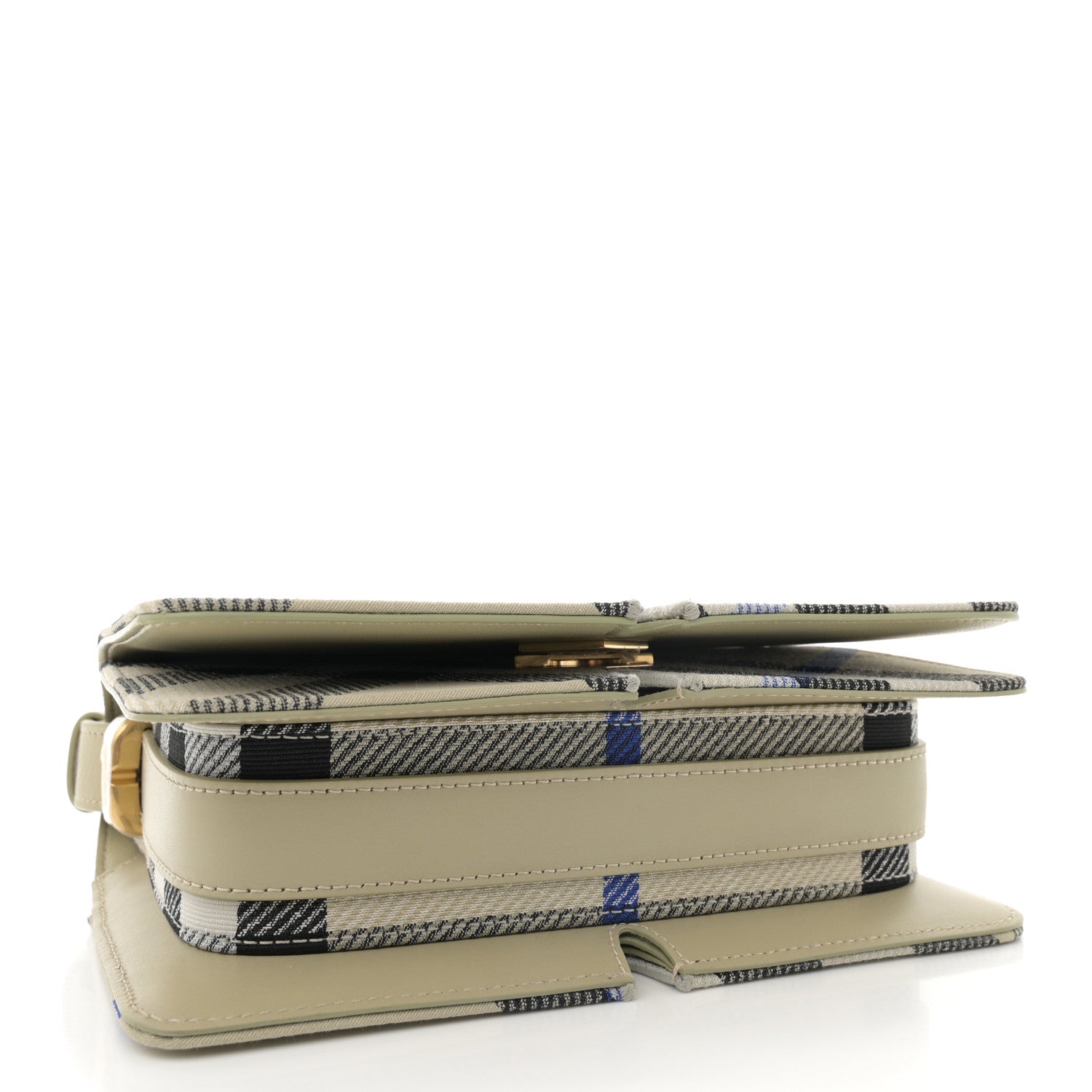 Burberry Jacquard Check Snip Bag Lichen 3 of 9