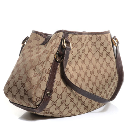 Gucci Monogram Medium Abbey Shoulder Bag Dark Brown 3 of 9