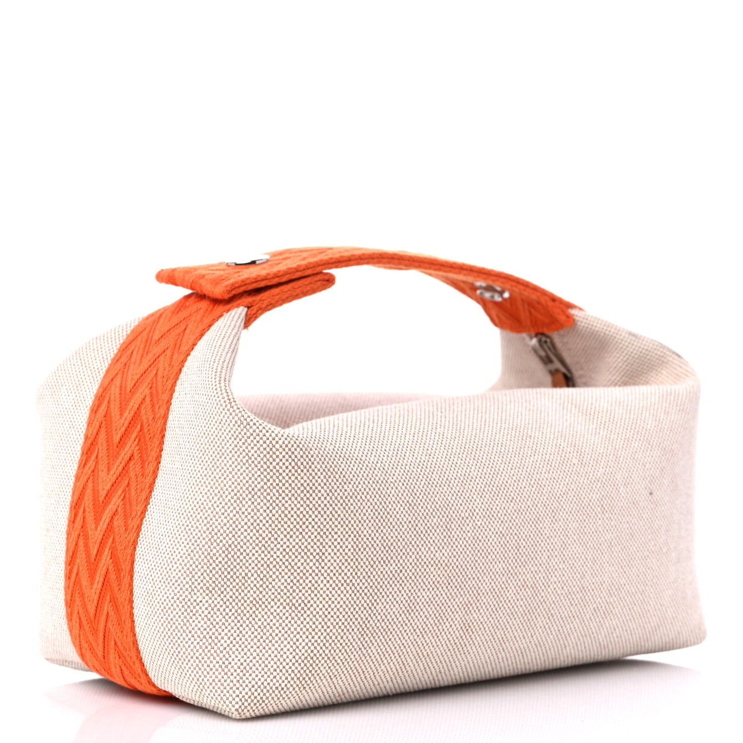 Canvas Small Bride-A-Brac Pouch Natural Orange