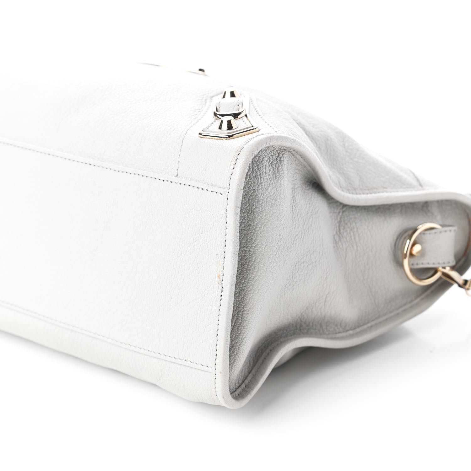 Balenciaga Chevre Gold Metallic Edge Hardware City Gris Perle 7 of 10