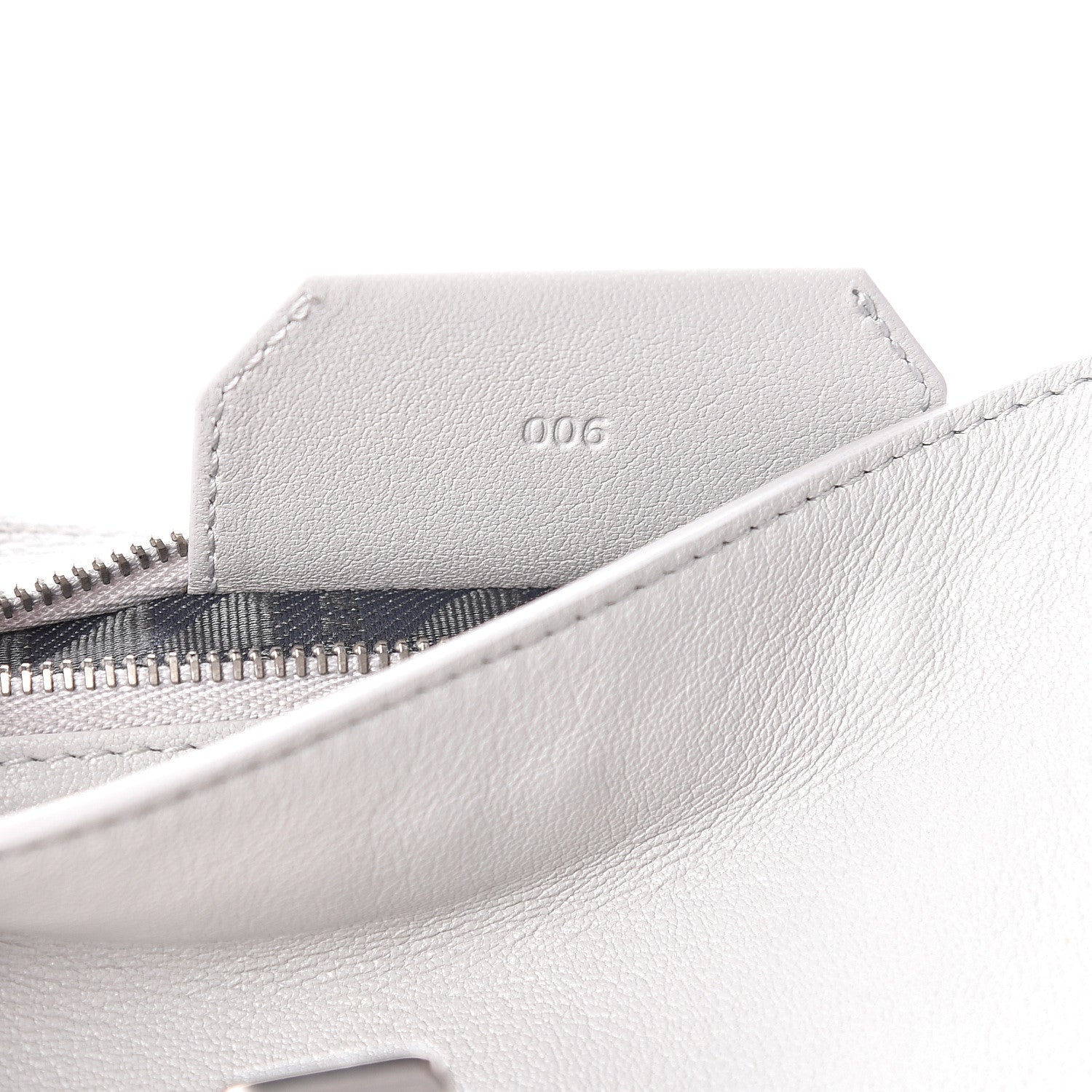Proenza Schouler Lambskin PS1 Mini Pouch Messenger Bag Grey 7 of 11