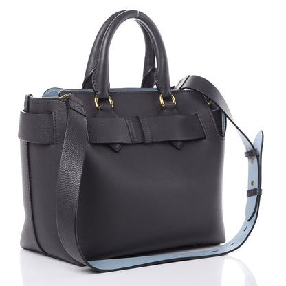 Burberry Soft Grain Calfskin Small Belt Bag Charcoal Grey 3 of 15