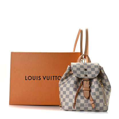 Louis Vuitton Damier Azur Sperone BB Backpack 9 of 9