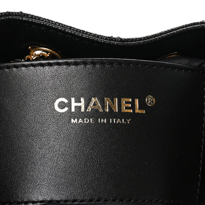 Chanel Caviar Quilted Mini Chanel 25 Handbag Black 5 of 10