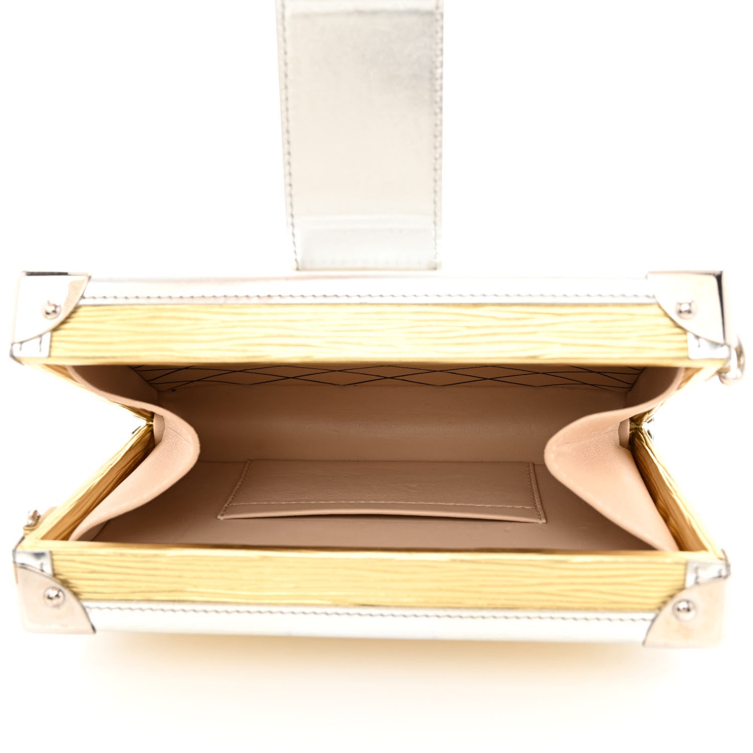Louis Vuitton Metallic Epi Petite Malle Gold 5 of 11