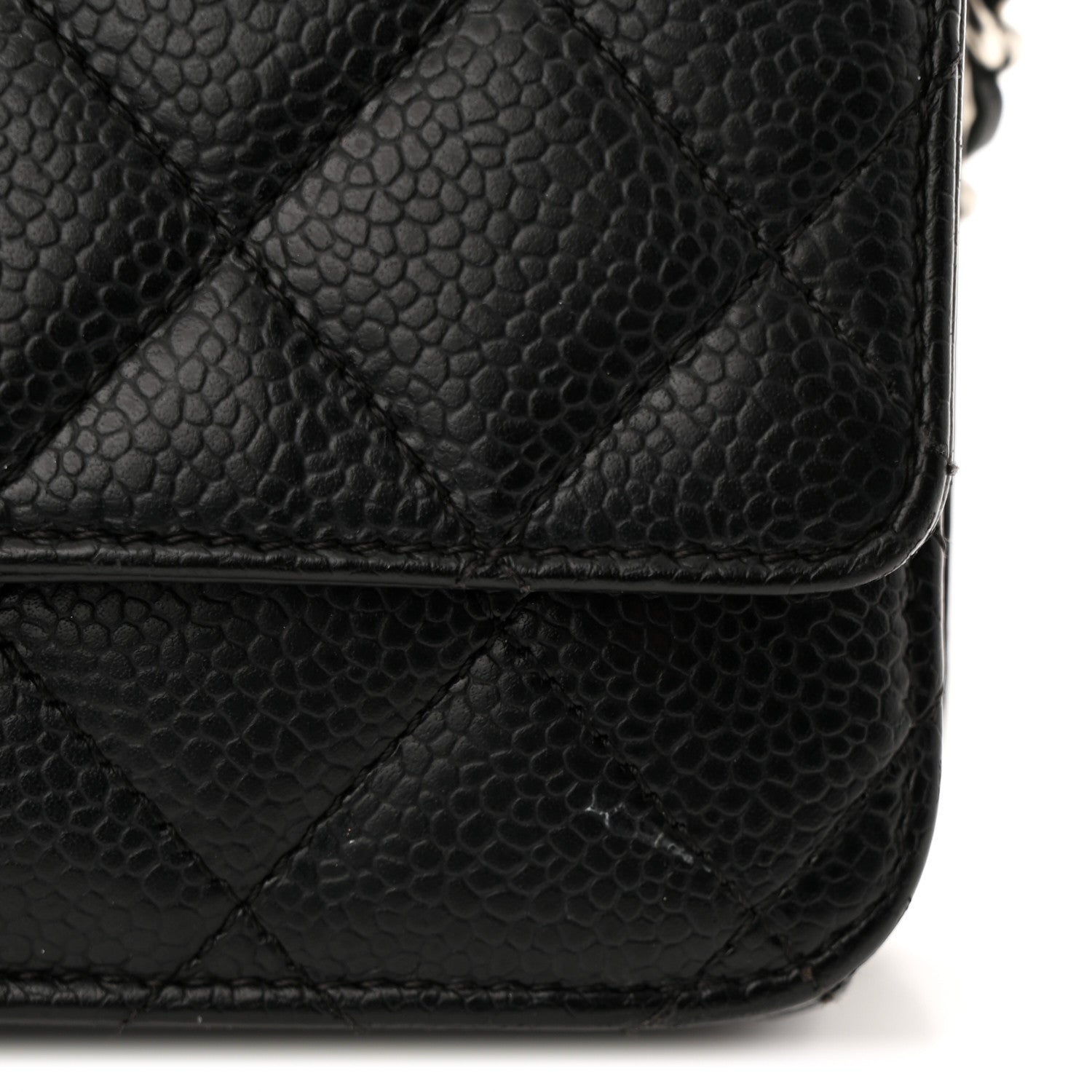 Chanel Caviar Quilted Wallet on Chain WOC Black 13 of 13