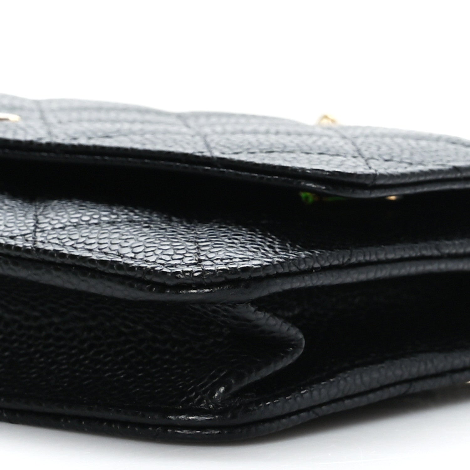 Chanel Caviar Quilted Wallet on Chain WOC Black 10 of 10