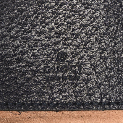 Gucci GG Supreme Monogram Textured Dollar Calfskin Web Mini Ophidia Half Moon Hobo Beige Blue 6 of 8