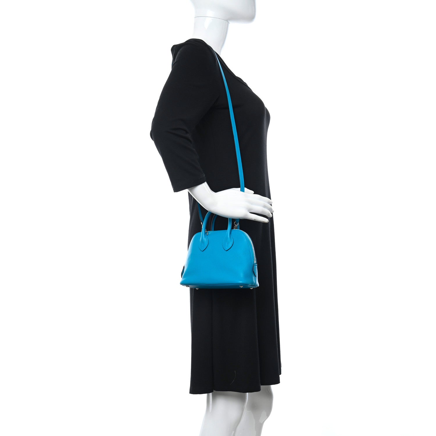 Hermes Evercolor Verso Mini 1923 Bleu Frida Rose Mexico 2 of 11