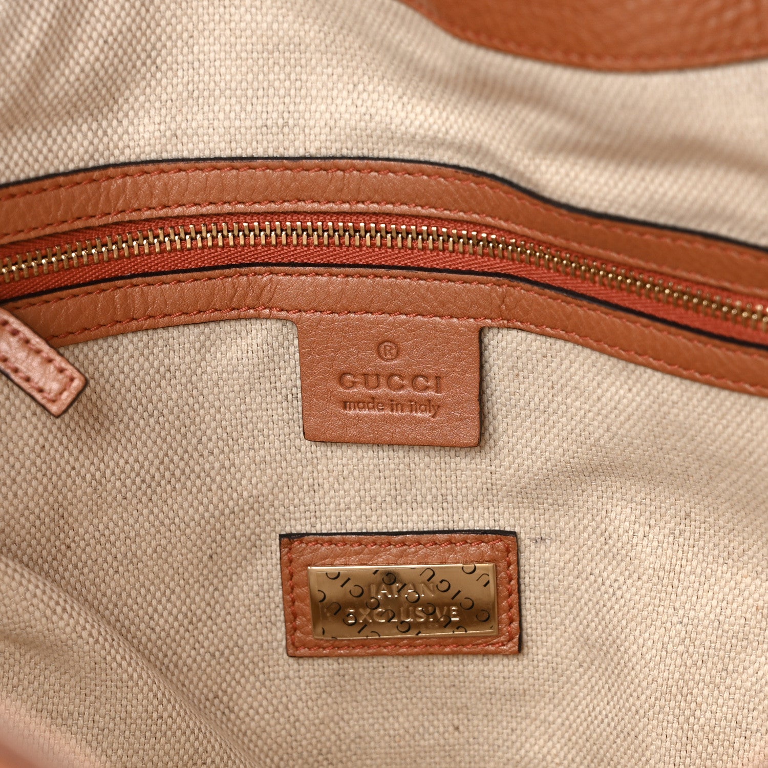 Gucci Metallic Pebbled Calfskin Medium Soho Shoulder Bag Blush 6 of 11
