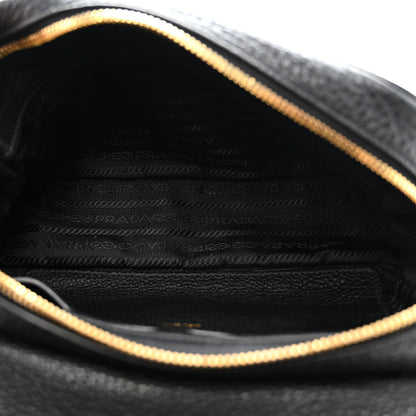 Prada Vitello Phenix Crossbody Bag Black 5 of 11
