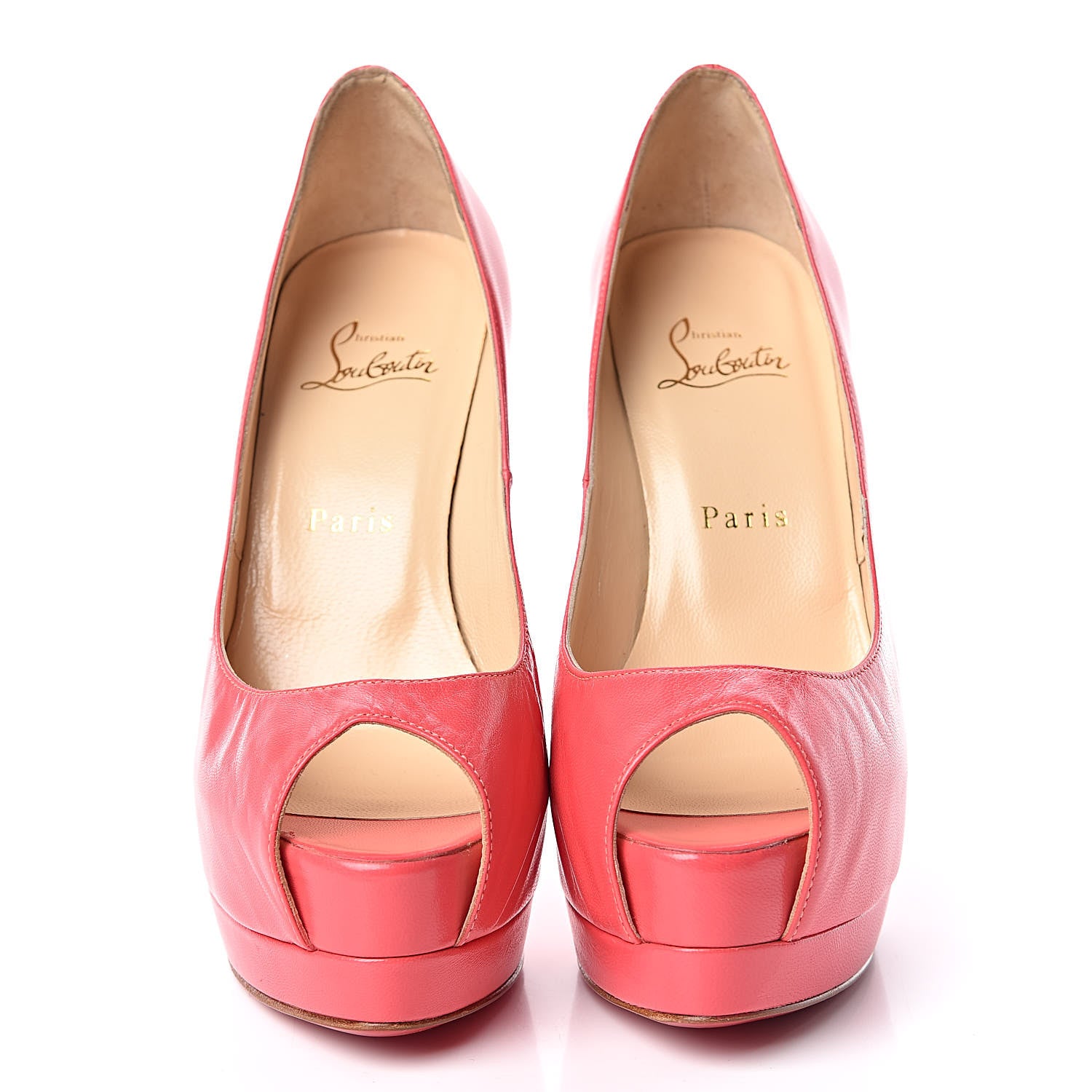 Christian Louboutin Kid Palais Royal 140 Pumps 37.5 Pink 2 of 11