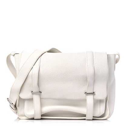 Hermes Taurillon Clemence Steve 35 White 1 of 15