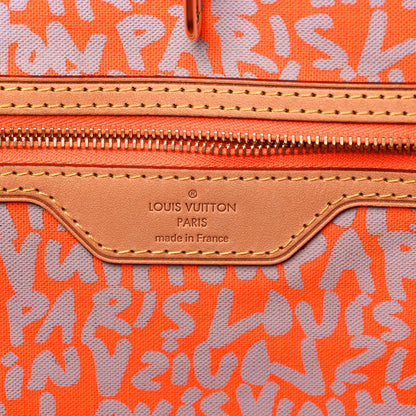 Louis Vuitton Monogram Graffiti Neverfull GM Orange 6 of 12
