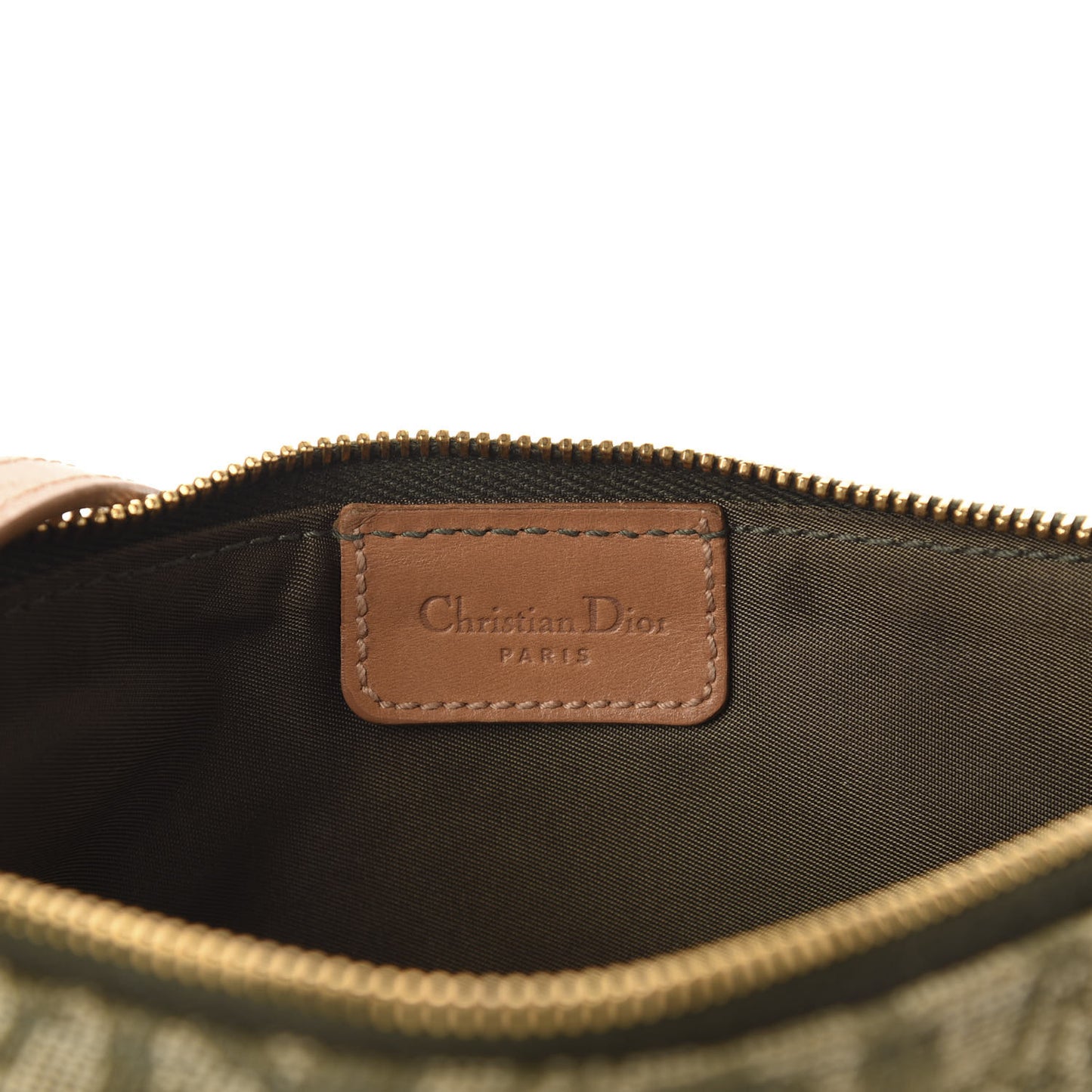 Monogram Mini Saddle Pochette Green