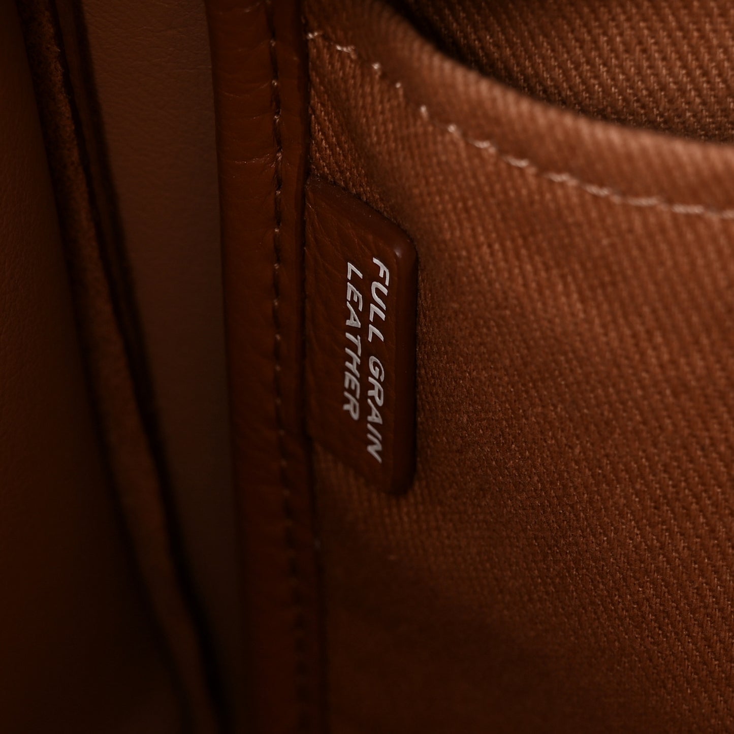 Grained Calfskin Medium The Tote Bag Argan Oil