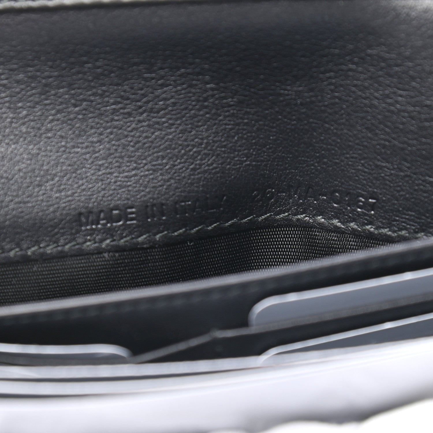 Christian Dior Smooth Calfskin J'adior Croisiere Chain Wallet Black 7 of 9