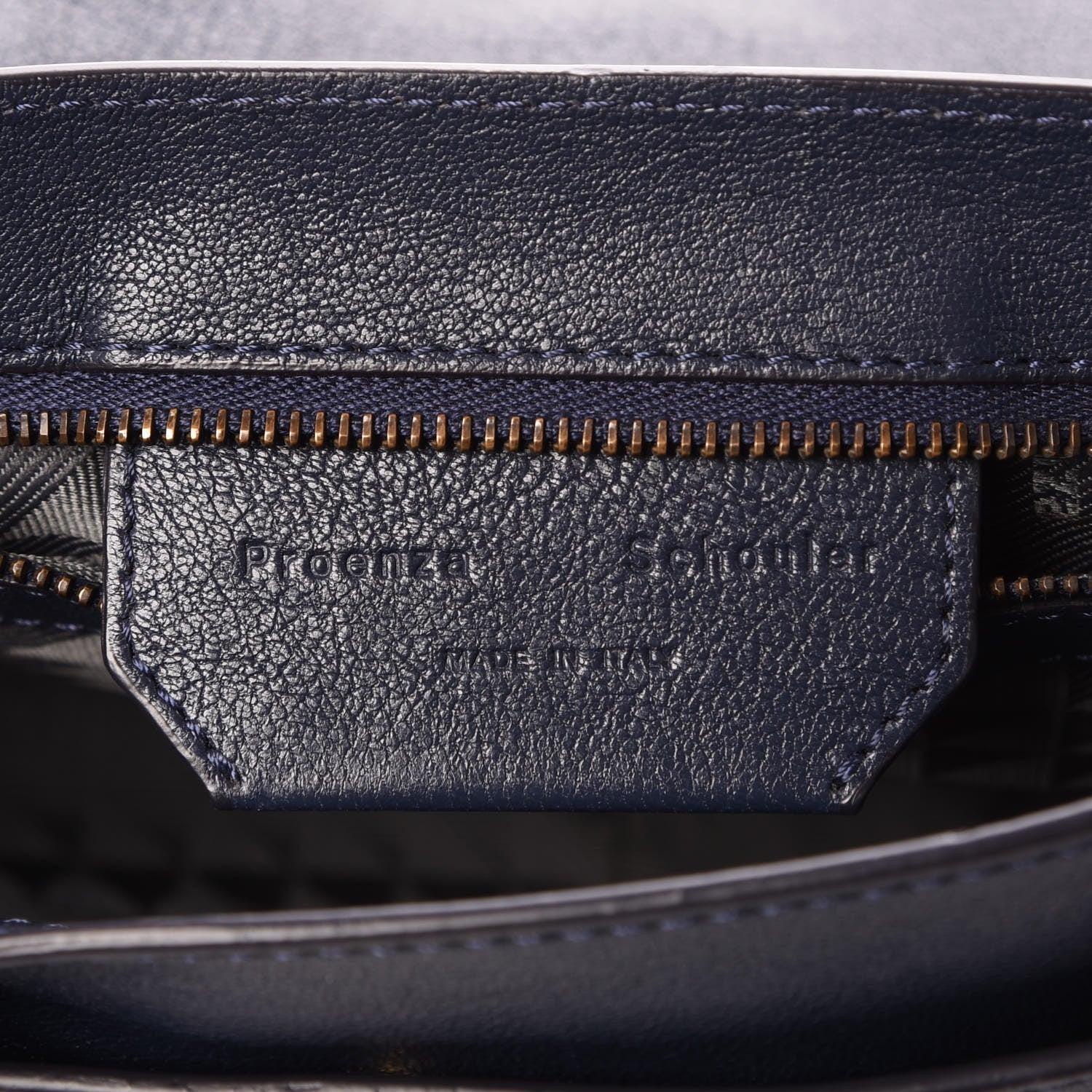 Proenza Schouler Lambskin Tiny PS1 Satchel Midnight 6 of 7