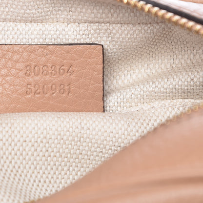 Gucci Pebbled Calfskin Small Soho Disco Bag Camelia 7 of 7
