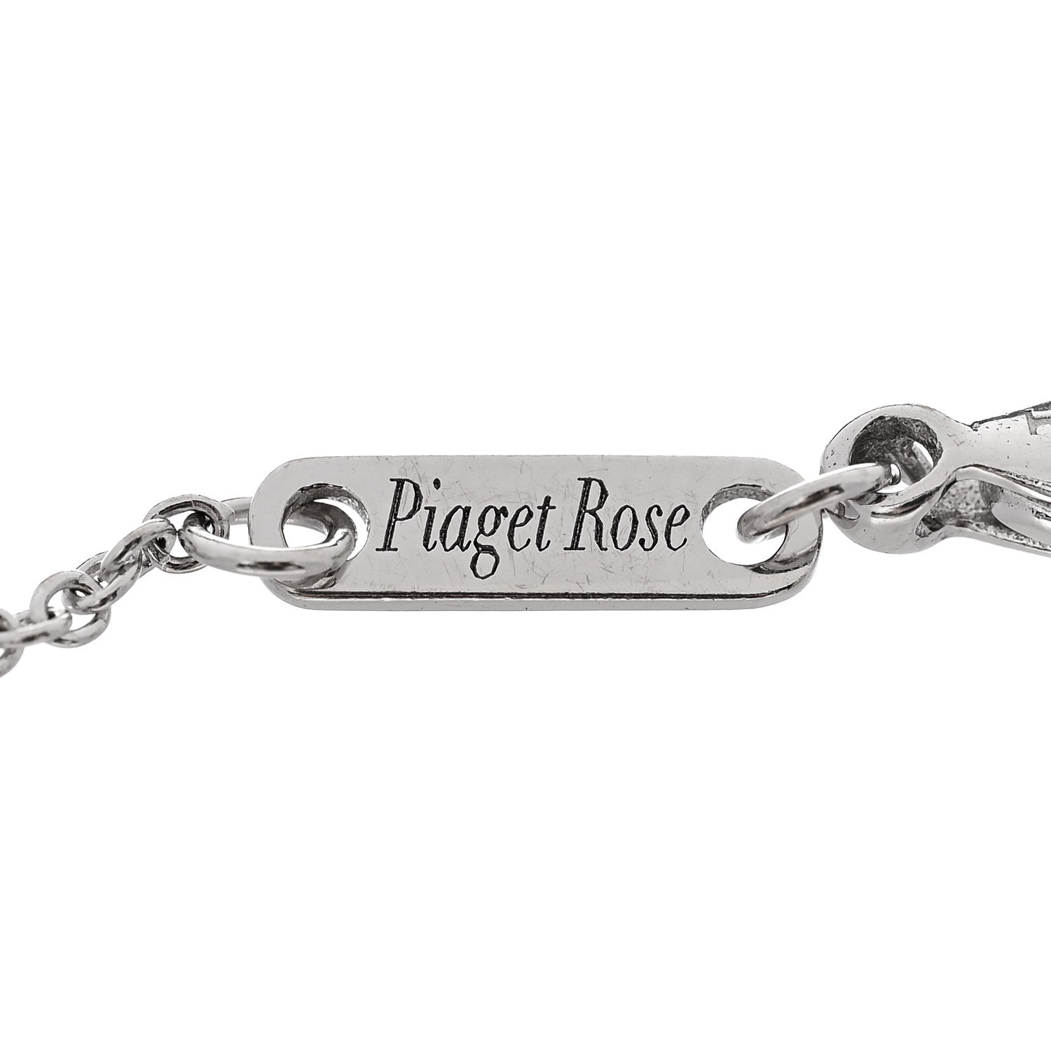 Piaget 18K White Gold Diamond Rose Bracelet 1823355 – FASHIONPHILE