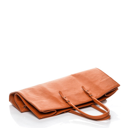 Balenciaga Veau Papier A4 Tote Tangerine 9 of 9