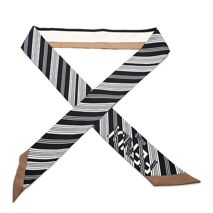 Fendi Silk Wrappy Bandeau Brown 1 of 3