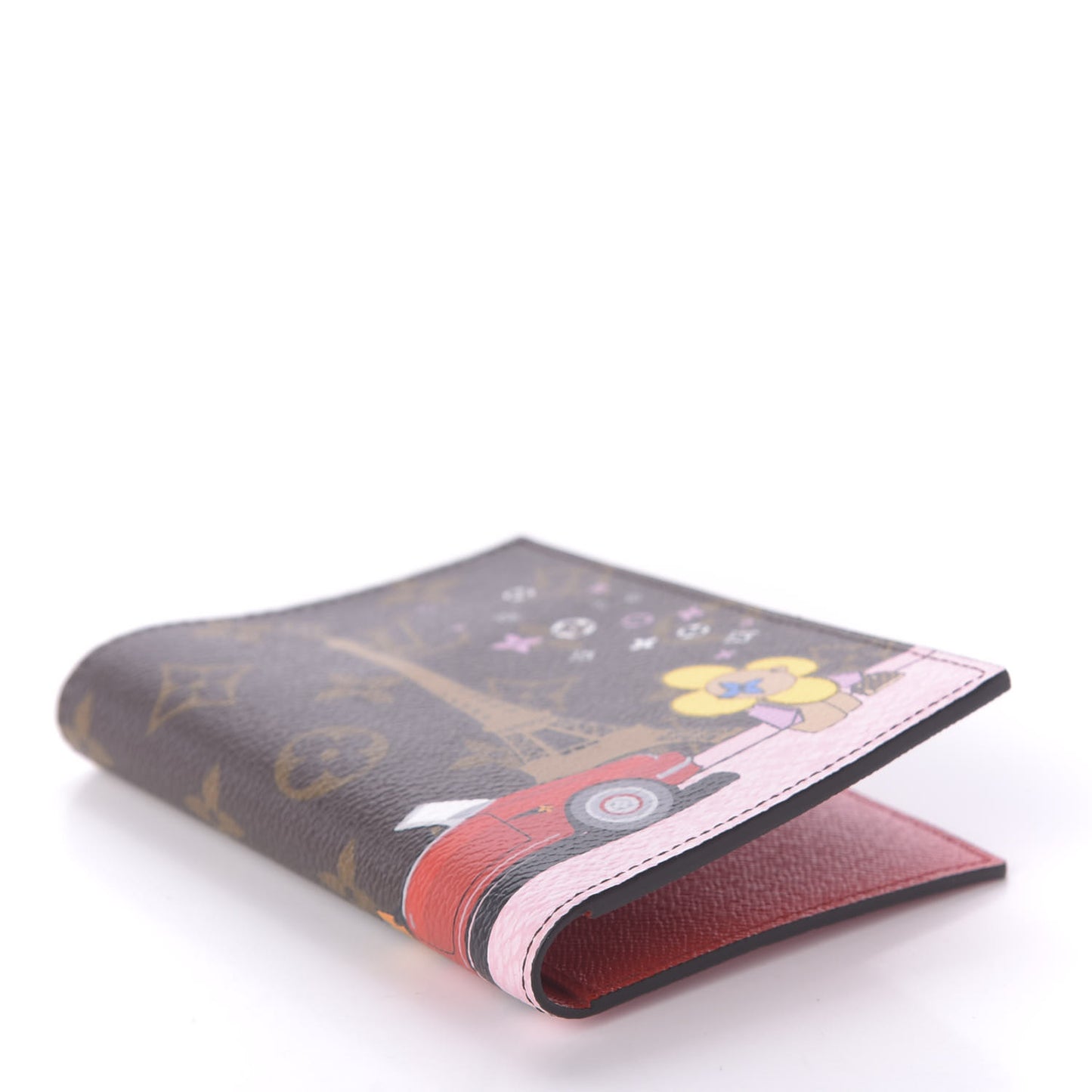 Monogram 2019 Christmas Animation Passport Cover Rouge