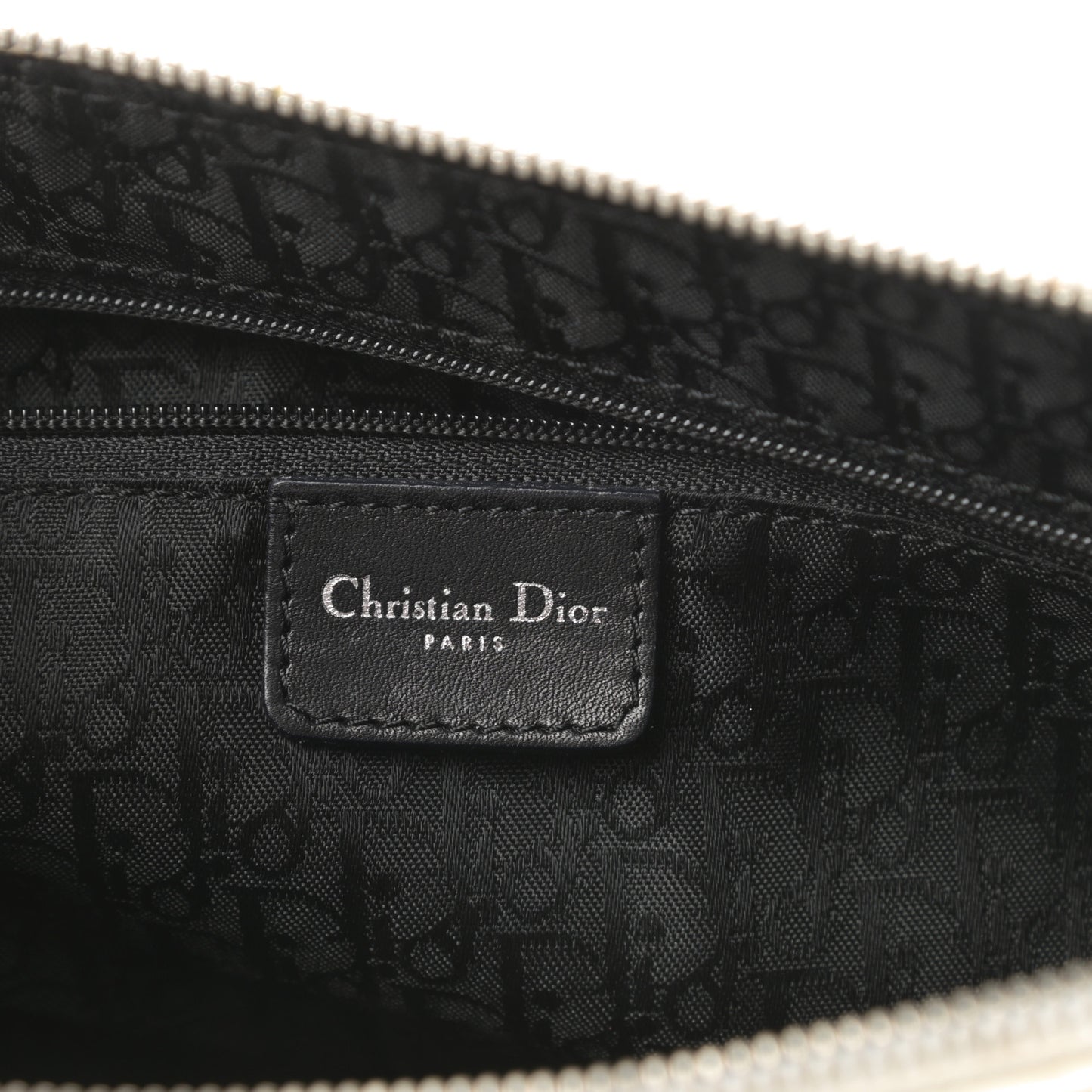 Calfskin Logo Charms Boston White
