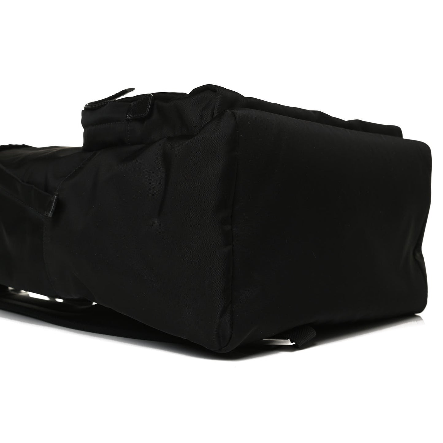 Nylon Tessuto Saffiano Backpack Black