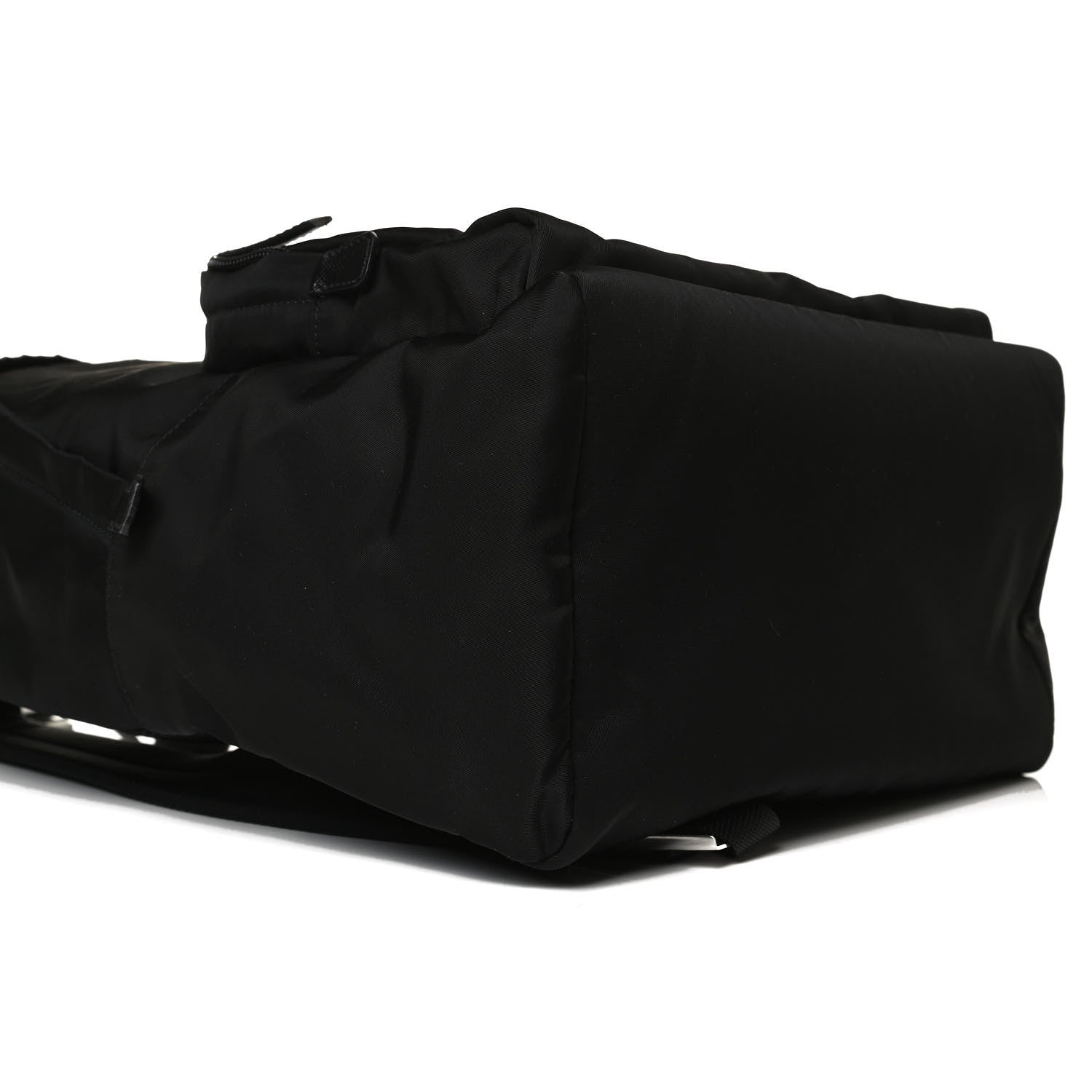Prada Nylon Tessuto Saffiano Backpack Black 7 of 11