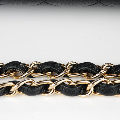 Chanel Caviar Quilted Jumbo Double Flap Black 4 of 12