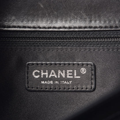 Chanel Lambskin Quilted Citizen Zip Flap Black 6 of 10