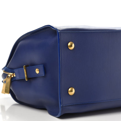 Saint Laurent Calfskin Medium Classic Y Cabas Royal Blue 8 of 10