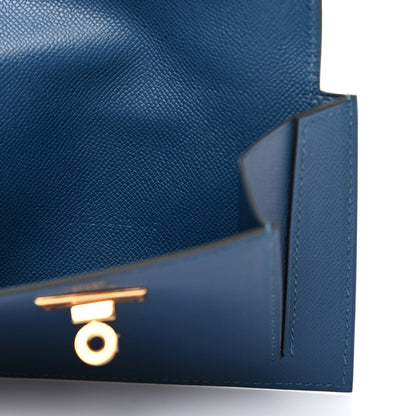 Hermes Epsom Kelly Pocket Compact Wallet Deep Bleu 5 of 6