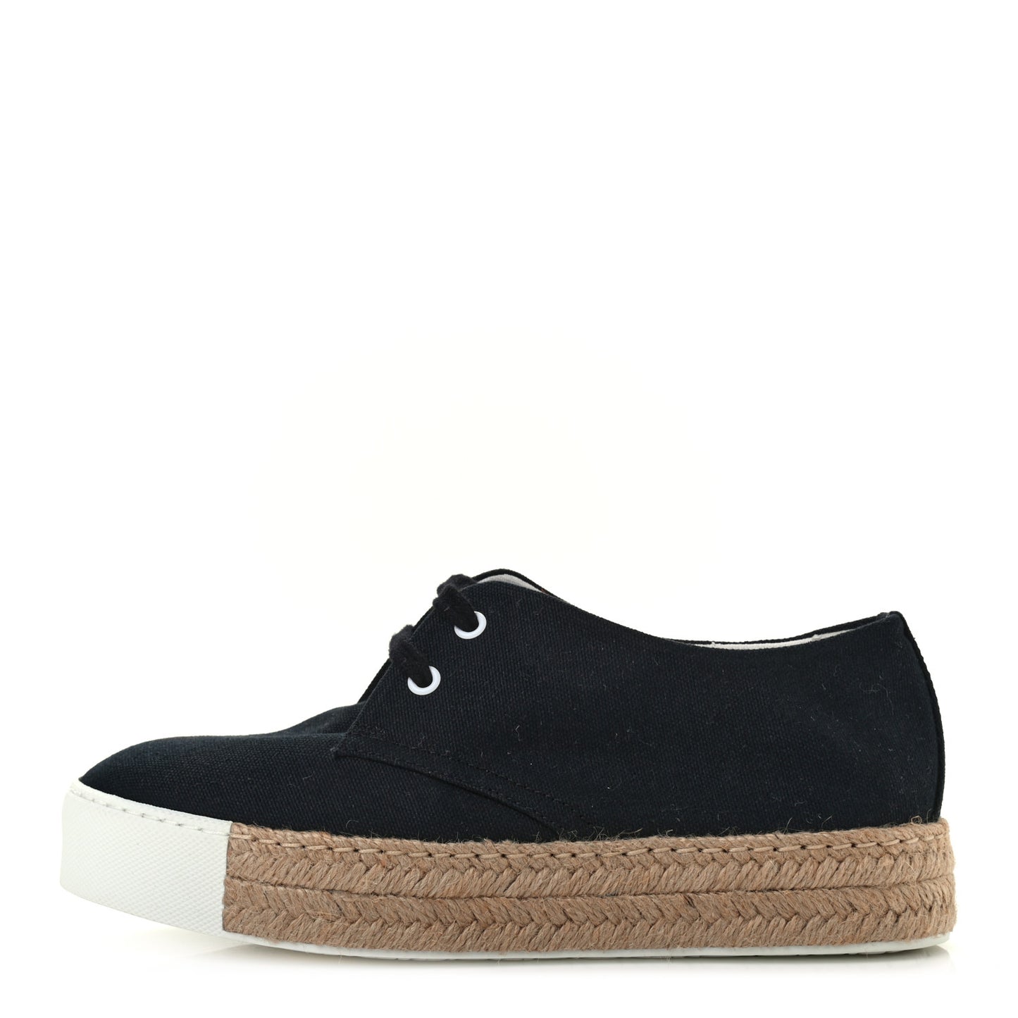 Cotton Canvas Rosa Sneakers 38 Black