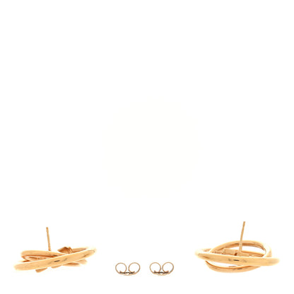 Louis Vuitton Stellar LV Hoop Cuff Earrings Gold 3 of 5