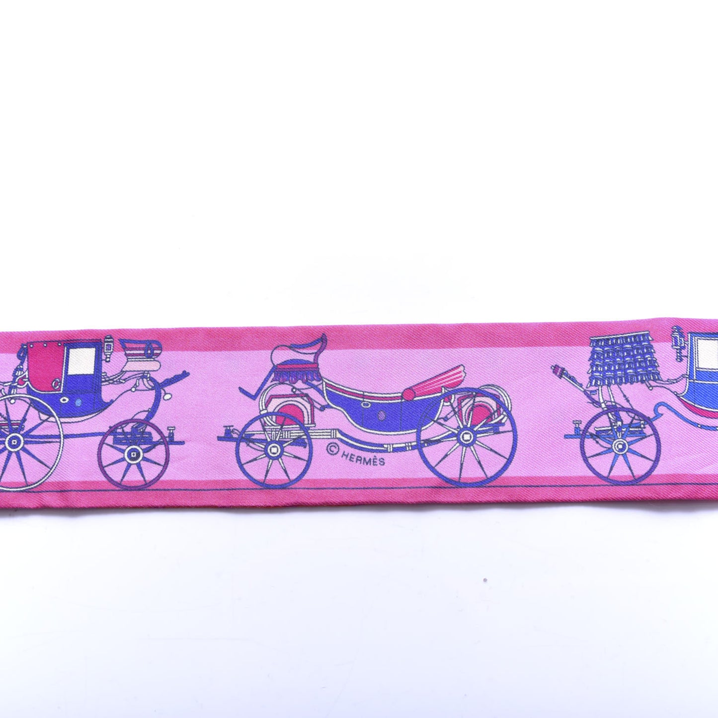 Silk Voitures Nouvelles Twilly Rouge Rose Fuchsia