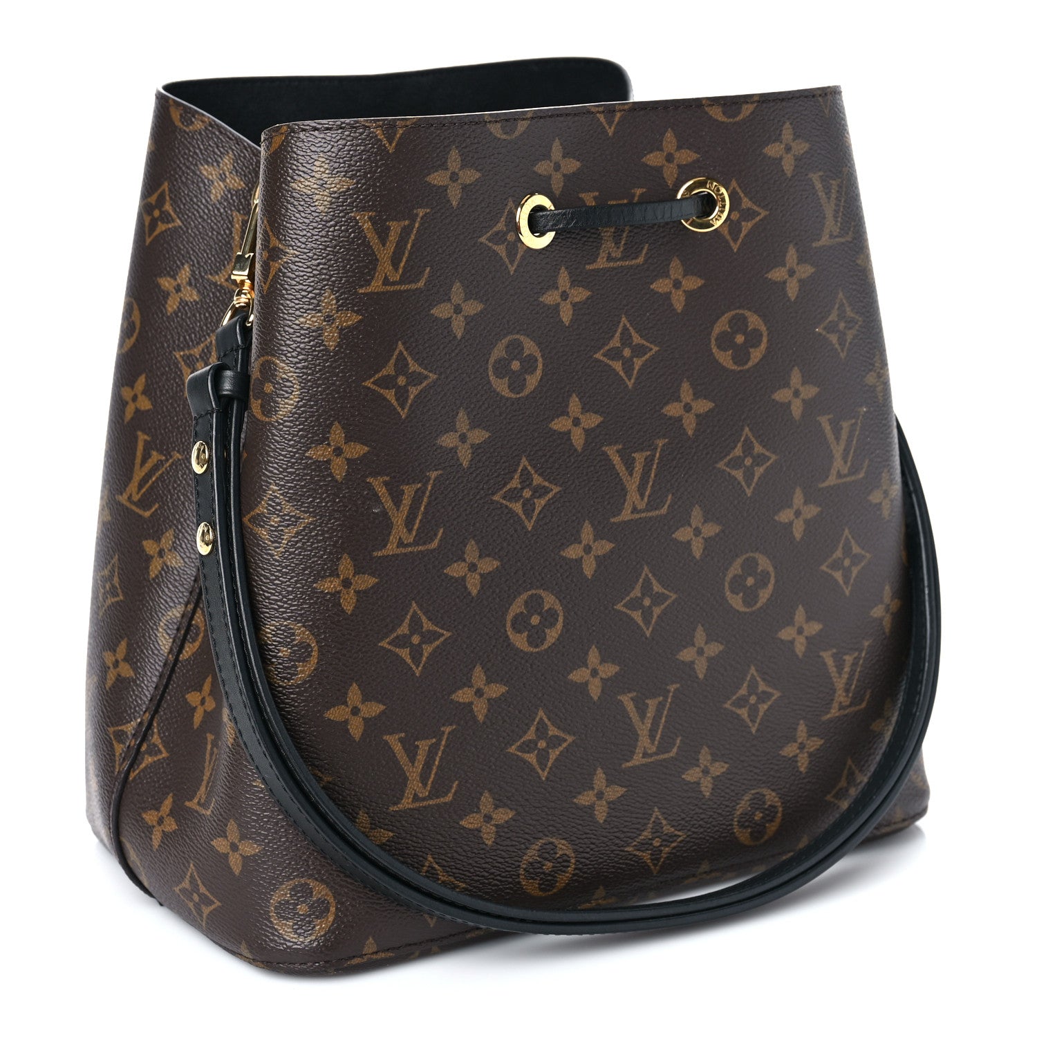 Louis Vuitton Monogram Neonoe MM Black 3 of 8