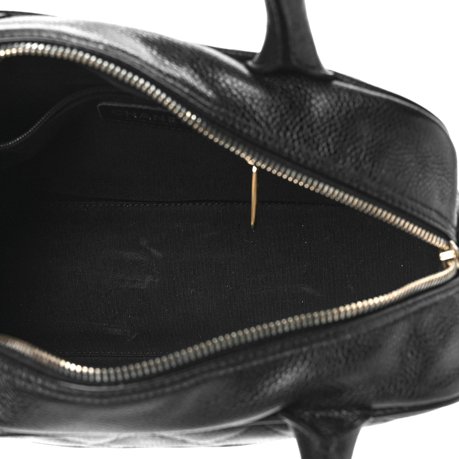 Chanel Caviar Quilted Small Bowler Black 5 of 10